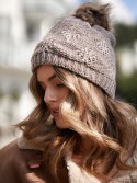 Cappuccino winter hat C8 - Online store - Boutique